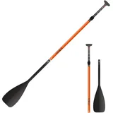 SUP-Paddel zerlegbar und verstellbar (170–210 cm) Glasfaser und Carbon 170 CM