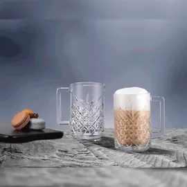 Pasabahce Timeless Henkelbecher 0,31 l Transparent 2 St.