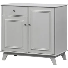 Woood Lily 98 x 93 x 55 cm Grau