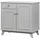 Woood Lily 98 x 93 x 55 cm Grau