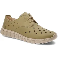 Grüne Halbschuhe Wasak Bequeme Damenschuhe, 36