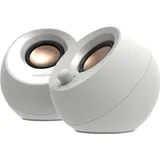 Creative Labs Creative Pebble V3 - White - Bluetooth 5.0, USB 8 Watt (Gesamt)