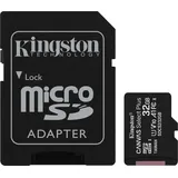 Kingston microSDHC Canvas Select 32 GB Class 10 UHS-I + SD-Adapter