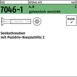 F. REYHER Nchfg. GmbH & Co. KG Senkschraube ISO 7046-1 PZ M4 x 25 1000 Stück