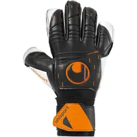 Uhlsport SPEED CONTACT SOFT FLEX FRAME Torwarthandschuhe Fußball schwarz/weiß/fluo