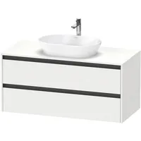 Duravit Ketho.2 Waschtischunterbau, 1200x568x550mm, K24897018180000, Farbe: Weiß Matt Dekor