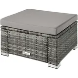 Tectake tectake® Rattan Sitzhocker