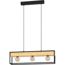 EGLO Libertad 1 schwarz, braun