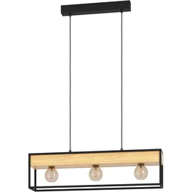 EGLO Libertad 1 schwarz, braun