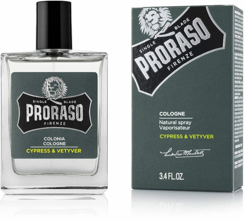 PRORASO Cologne Cypress & Vetyver 100 ml fluide