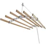 MonsterShop Deckentrockner 1,8 m weiß