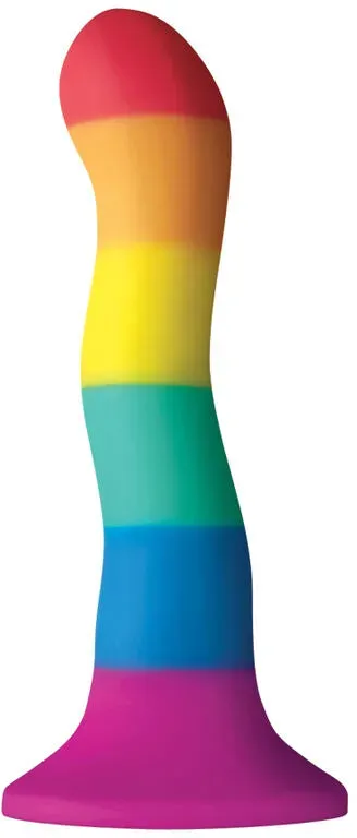 PRIDE - LGBT FLAGGE DILDO WELLE 17 CM