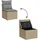vidaXL Garten-Sofagarnitur 9-tlg. Loungeset beige