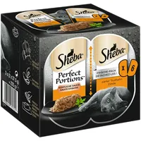 Sheba Perfect Portions 6x37,5 Gramm Katzennassfutter mit Truthahn