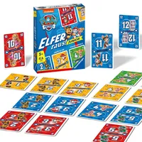 Ravensburger PAW Patrol Elfer Raus! Junior - Einfaches Kartenspiel für 2-6 Spieler ab 5 Jahren