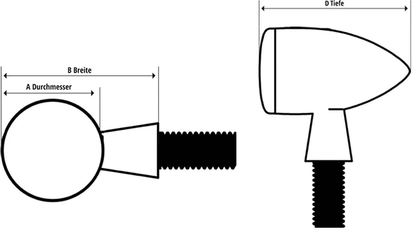 KOSO NANO LED achterlicht/remlicht