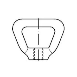 DIN 80704 Korbmutter, MS M20 HP