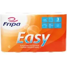 Fripa Easy Küchenrolle 3-lagig, 100% Zellstoff hochws 4 St./Pack.