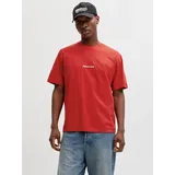 JACK & JONES JORNORREBRO EMB TEE rot L