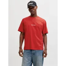 JACK & JONES JORNORREBRO EMB TEE rot L