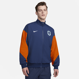 Nike Jacke Netherlands Herren Dri-Fit Strike Anthm Jkt, Blue Void/Safety Orange/White, FJ2908-492, 2XL