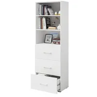 Bellamio Regal Apol, Bücherregal mit 3 Schubladen und 3