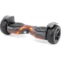 ROBWAY X2 Offroad-Hoverboard fürs Gelände, Erwachsene und Kinder, 8,5 Zoll, App, Bluetooth, 700 Watt (Schwarz Matt, Offroad)