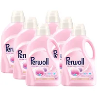 PERWOLL Flüssig 6x 27 WL (162 WL) Für Wolle & Feines 6x 1,35l