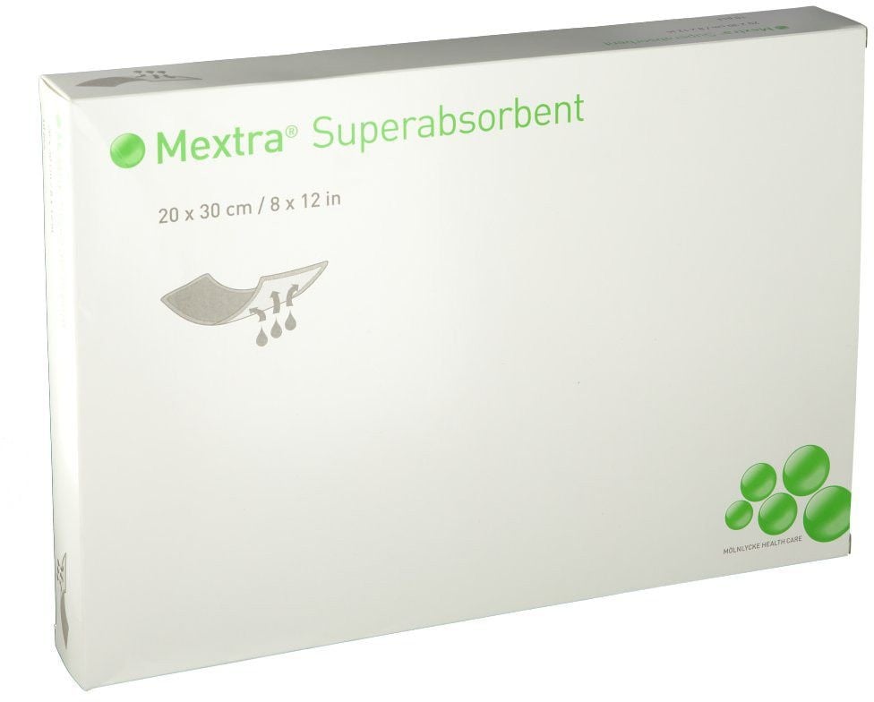 Mextra® Superabsorbant 20 x 30 cm 10 pc(s) Compresses