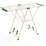 Costway Flügelwäschetrockner 1,41 m beige