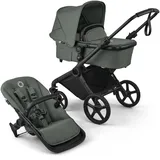 Bugaboo Fox Cub mit Liegeaufsatz und Sitz black/forest green
