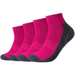 4er Pack camano Online pro tex function Quarter 0042 - fuchsia 39-42