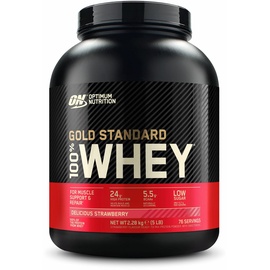 Optimum Nutrition Gold Standard 100% Whey Strawberry Pulver 2273 g