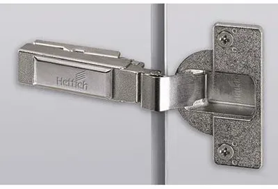 Möbel-Topfscharnier, Intermat 9935, 73927, 95°,Kröpf. 16mm, ZDG silb. vernickelt - silber
