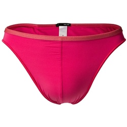 HOM Herren Micro Briefs Plumes - Ultralight Microfiber, Slip, Unterwäsche, Stretch, einfarbig Pink XL