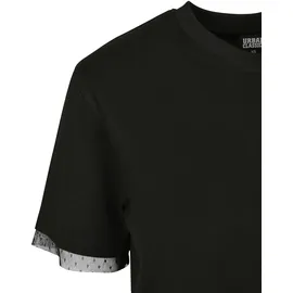URBAN CLASSICS Shirtkleid Schwarz M