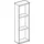 Geberit Regal 22,5x70x13,2cm, recht., we/ma lackiert