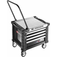 FACOM Mobile Werkzeugtruhe 4 Schubladen 3 Module, schwarz