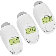 eqiva Heizkörperthermostat 3er Set Bluetooth Smart mit App-Steuerung
