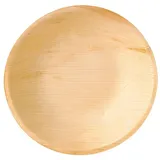 Papstar Einwegschale Palmblatt rund 300 ml Ø 17,5 cm 100 St. Natur