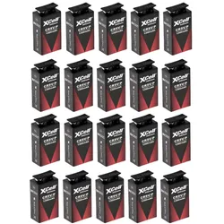 20x XCell Lithium 9V Block Hochleistungs- Batterien für Rauchmelder / Feuermelder - 10 Jahre Batterie Lebensdauer