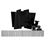 aea Wandspiegel 2 x 112 x 135 cm Transparent