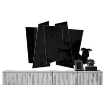 aea Wandspiegel 2 x 112 x 135 cm Transparent