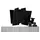 aea Wandspiegel 2 x 112 x 135 cm Transparent