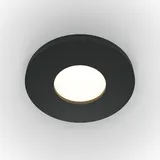 Maytoni Einbauleuchte 1x GU10 Schwarz Aluminium IP65