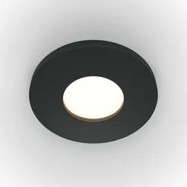 Maytoni Einbauleuchte 1x GU10 Schwarz Aluminium IP65