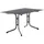 Sieger Boulevard Klapptisch 140x90cm Stahl/Polytec Dunkelgrau|Hellgrau