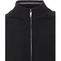 CasaModa Strickjacke schwarz XXL