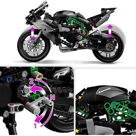 LEGO Technic Kawasaki Ninja H2R Motorrad 42170