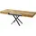 WFL GROUP Cavetta X Braun Eiche 120 x 80 x 76 cm